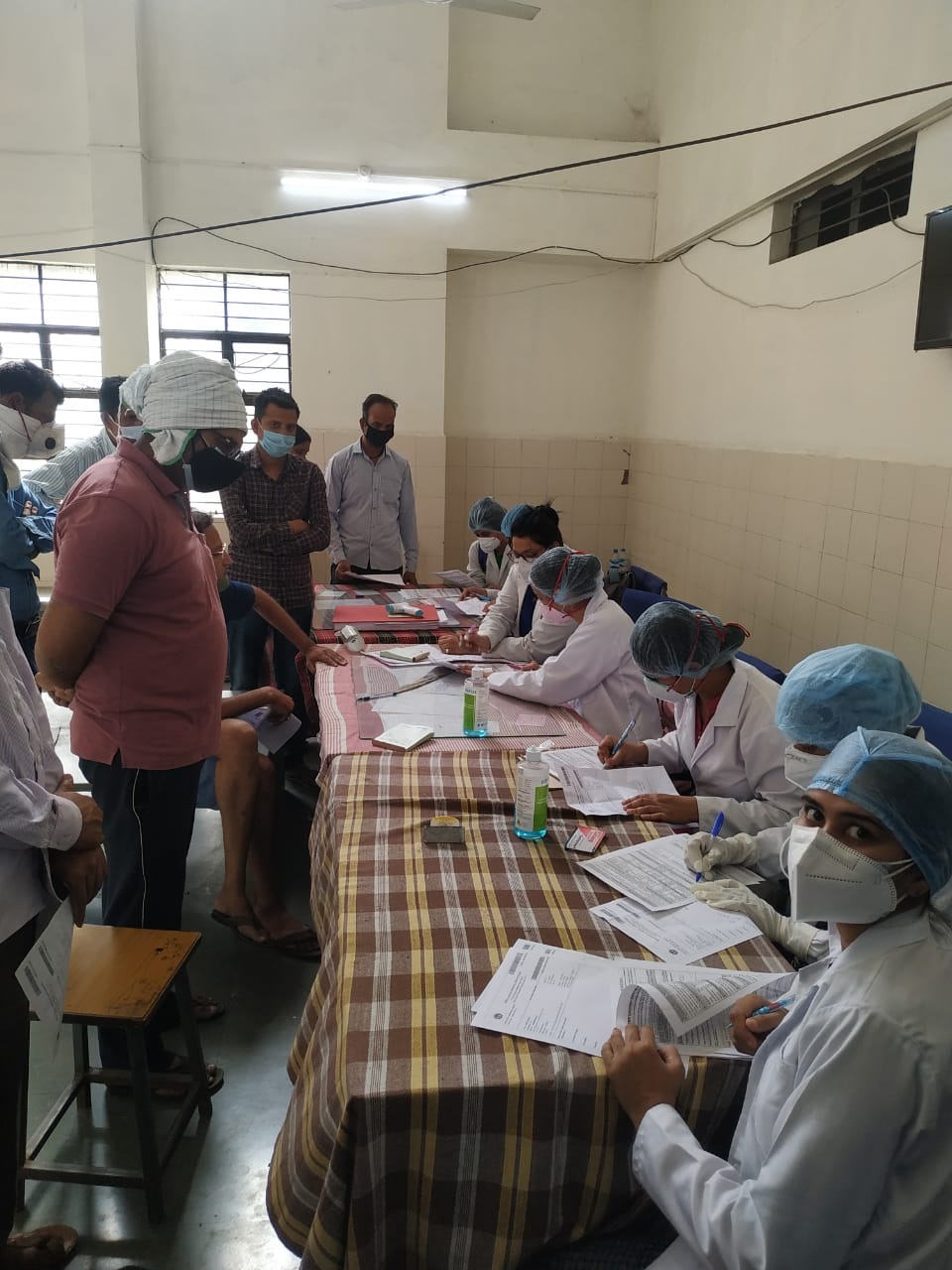 Corona screening madhavnagar hospital