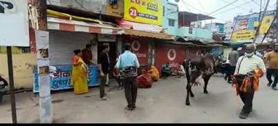 महाकाल मंदिर के बाहर व्यापारियों ने की हड़ताल,  बंद रखे गए प्रतिष्ठान