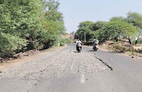 झाबुआ-रतलाम मार्ग दुर्दशा का शिकार