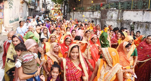 माता के जयकारों एवं मातृशक्ति के सम्मान के साथ हुआ श्री यादे शीतला सप्तमी महोत्सव