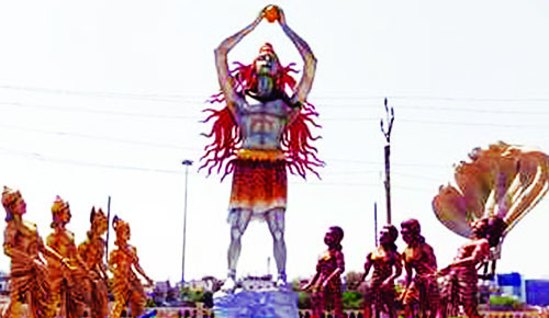 Mahakal van statue ujjain