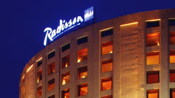  होटल radisson blu 