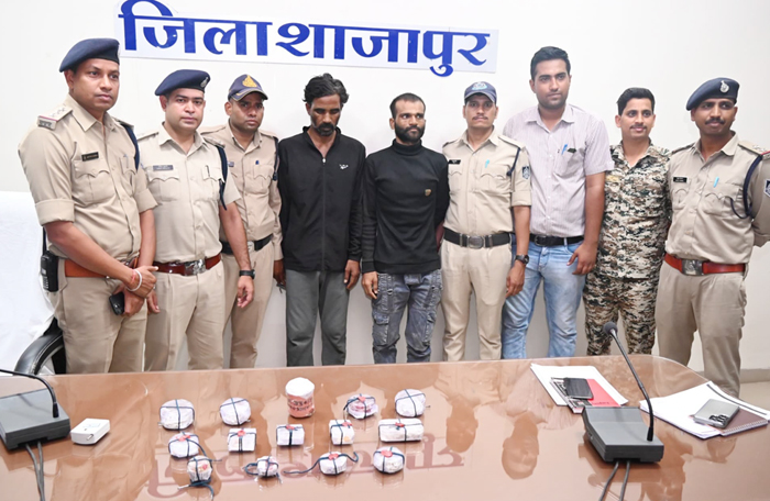 शाजापुर पुलिस लाइन में चोरी