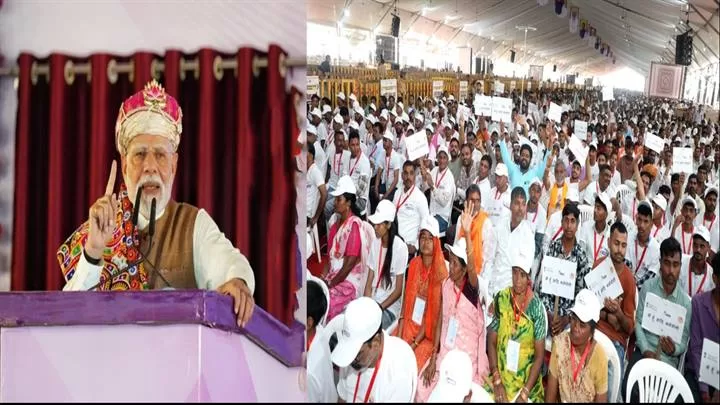 मोदी बोले- हर दुकान पर स्वदेशी का बोर्ड लगाएं और वही खरीदें जिसमें देशवासी का पसीना हो