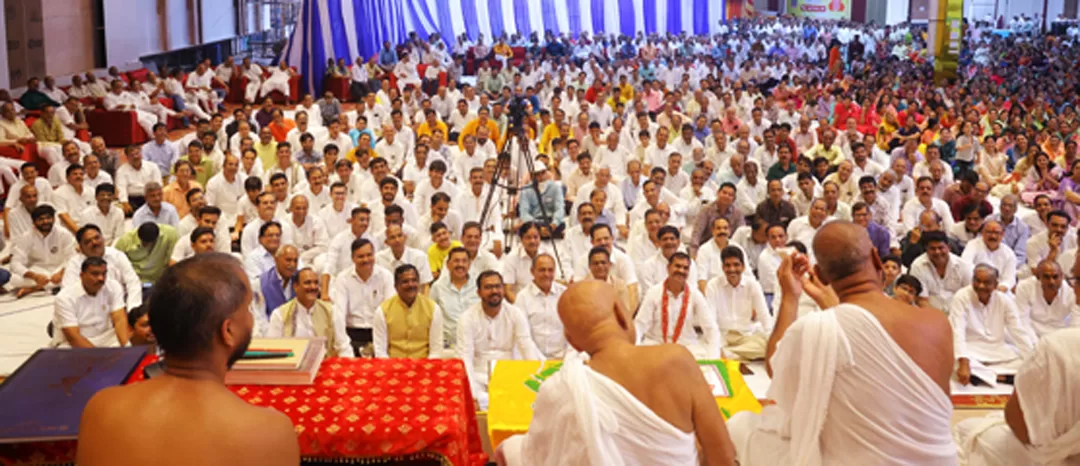 सामूहिक क्षमावाणी : साझा मंच से एकजुटता का संदेश, मोबाइल मेमोरी की तरह गलतियों को भी डिलीट करें