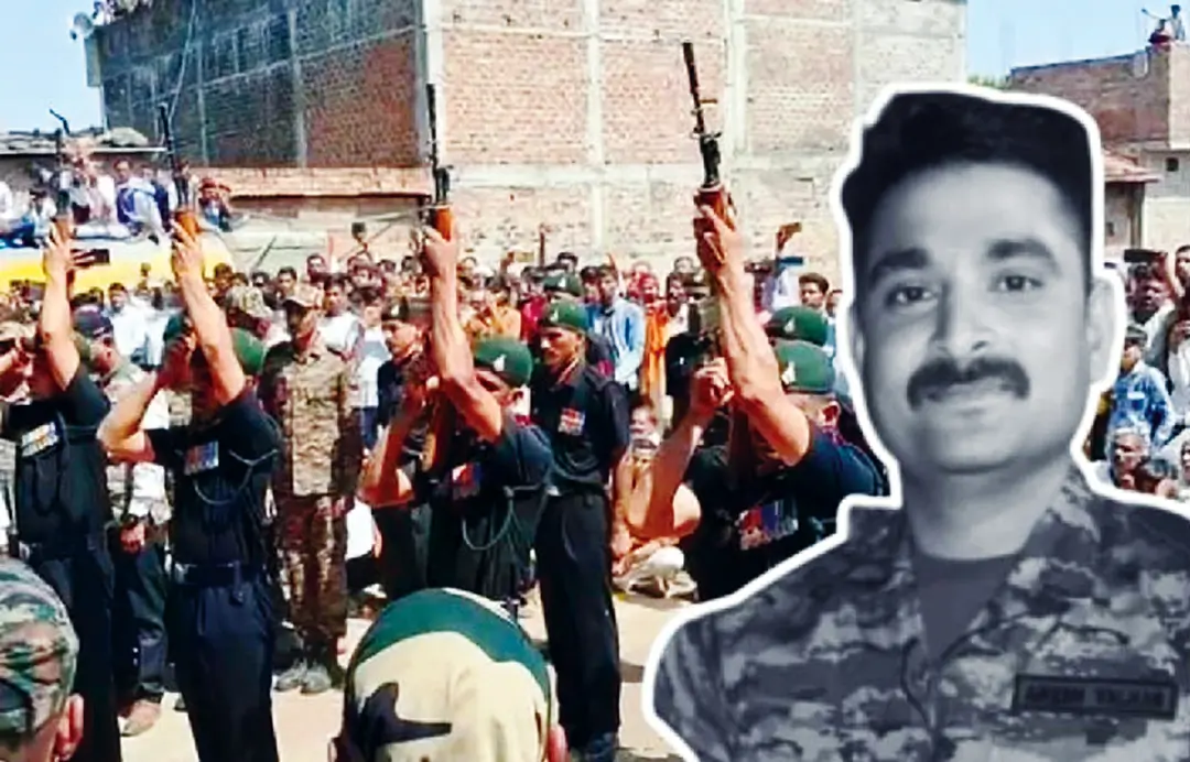 देश सेवा में शहीद हुए देवास के जांबाज नायक संजय मीणा, पैतृक गांव में नम आंखों से अंतिम विदाई