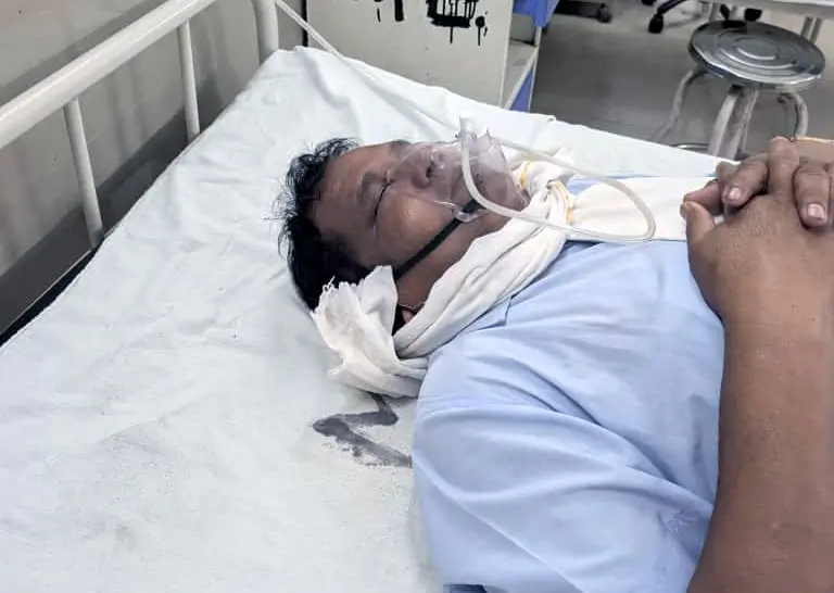 आईसीयू में इलाज के बाद एमपीईबी के अधीक्षण यंत्री के स्वास्थ्य में सुधार, बोले – पुलिस ने गाली गलौज और मारपीट की