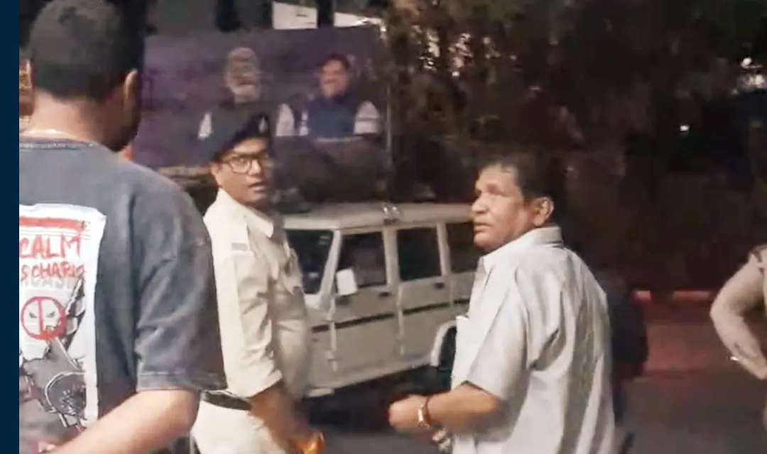 एमपीईबी के एसई चौहान और पुलिस के बीच रात में चैकिंग के दौरान झड़प