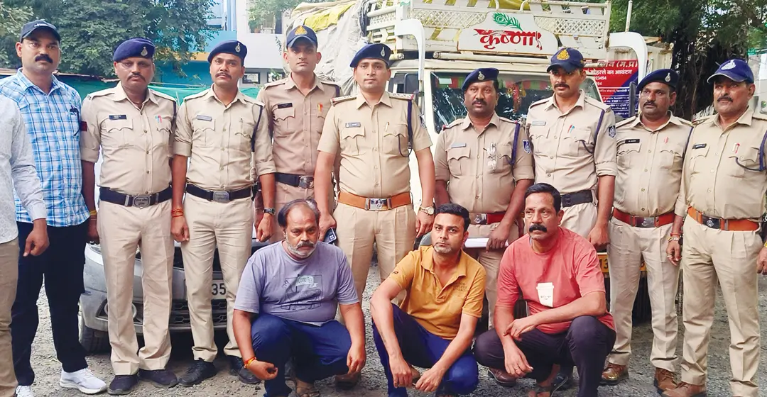 किसानों की उपज का 5 करोड़ नहीं देने वाले तीन आरोपी गिरफ्तार