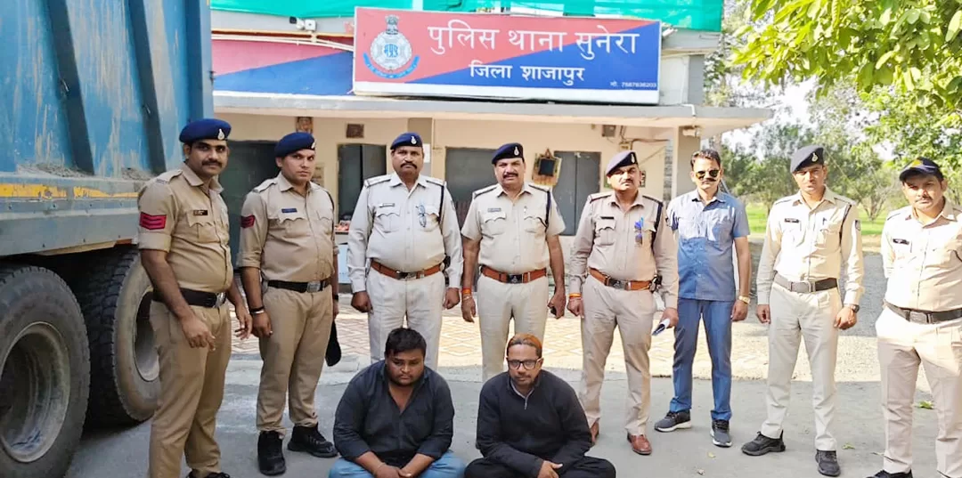 शाजापुर पुलिस की बड़ी सफलता: 60 लाख रुपये का डंपर गुजरात से बरामद