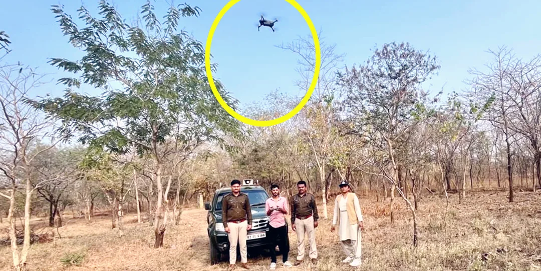 धार वन विभाग का नवाचार: प्रदेश का पहला ड्रोन स्क्वायड गठित