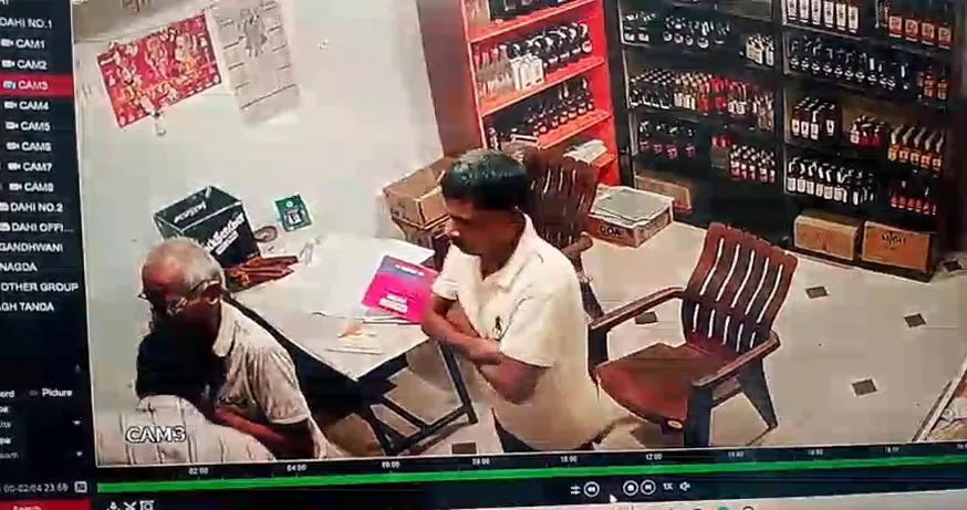 शराब दुकान से सरेआम लूट: कांग्रेस विधायक के भाई का वीडियो सोशल मीडिया पर वायरल