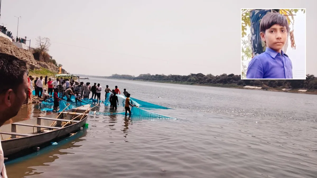नर्मदा की लहरों में समाया एक दोस्त: बचाने की कोशिशों के बीच धरमपुरी के शीतला माता घाट पर बड़ा हादसा