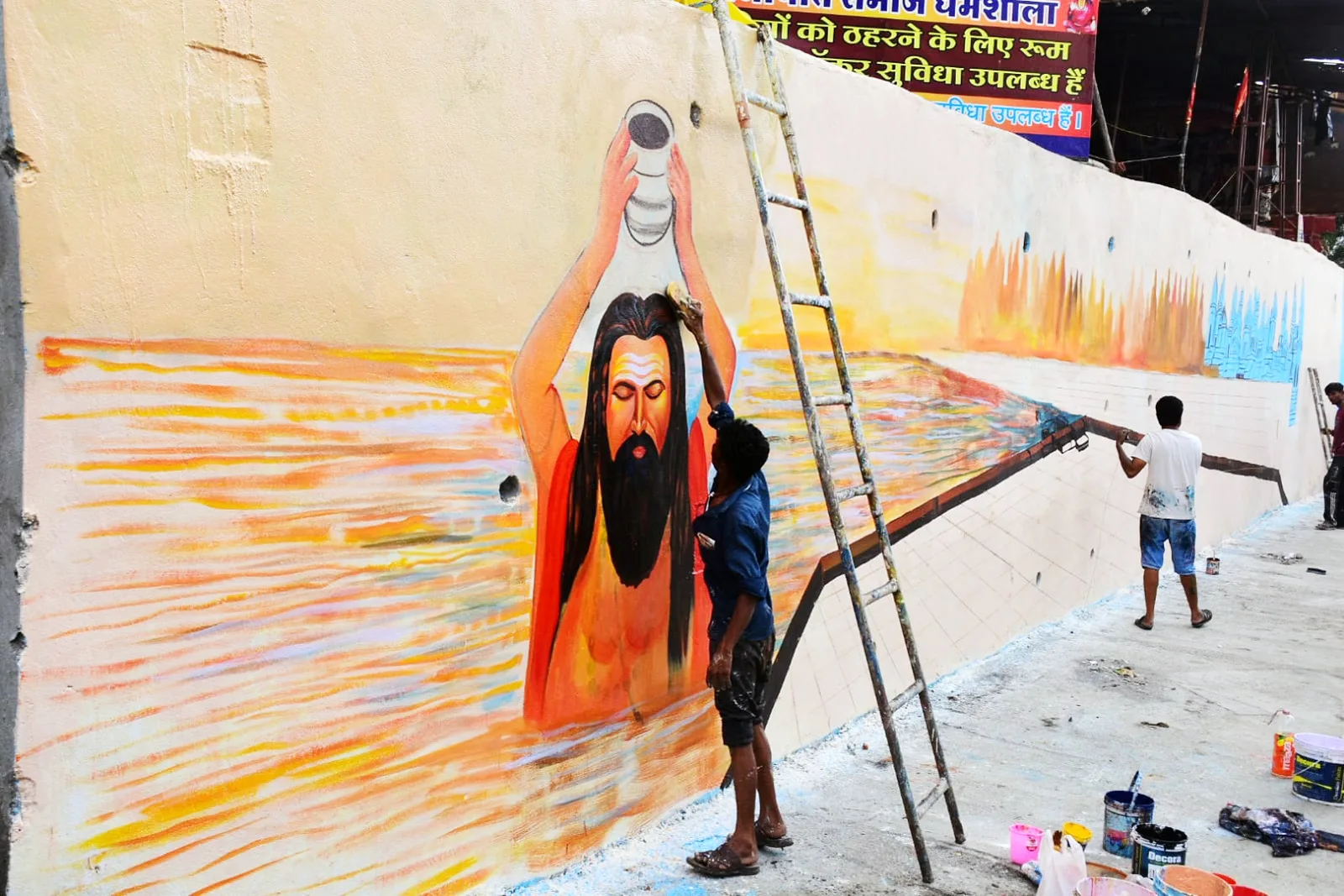 बाबा महाकाल की सवारी मार्ग का हो रहा कायाकल्प, भव्य वॉल पेंटिंग और चौड़ी सड़कों से निखरेगी अवंतिका की अलौकिक छटा